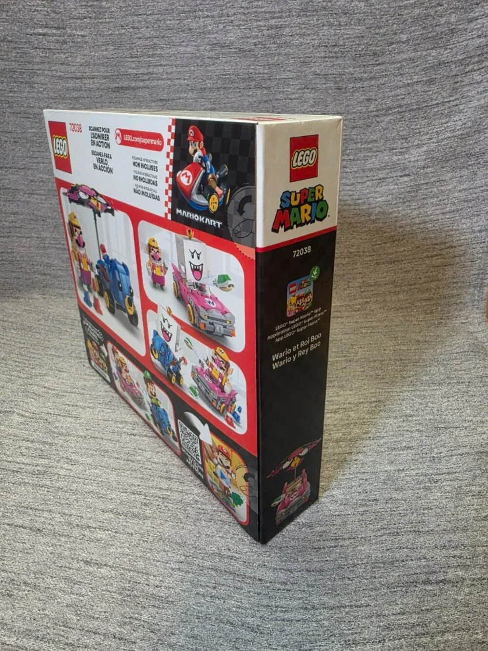 Lego Super Mario Mario Kart– Wario & King Boo 72038